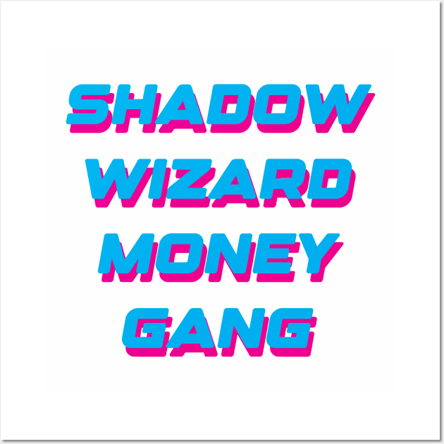 Shadow money wizard gang Wall Art by JunkJosh